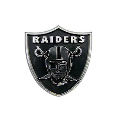 NFL - Las Vegas Raiders Plastic Chrome Emblem