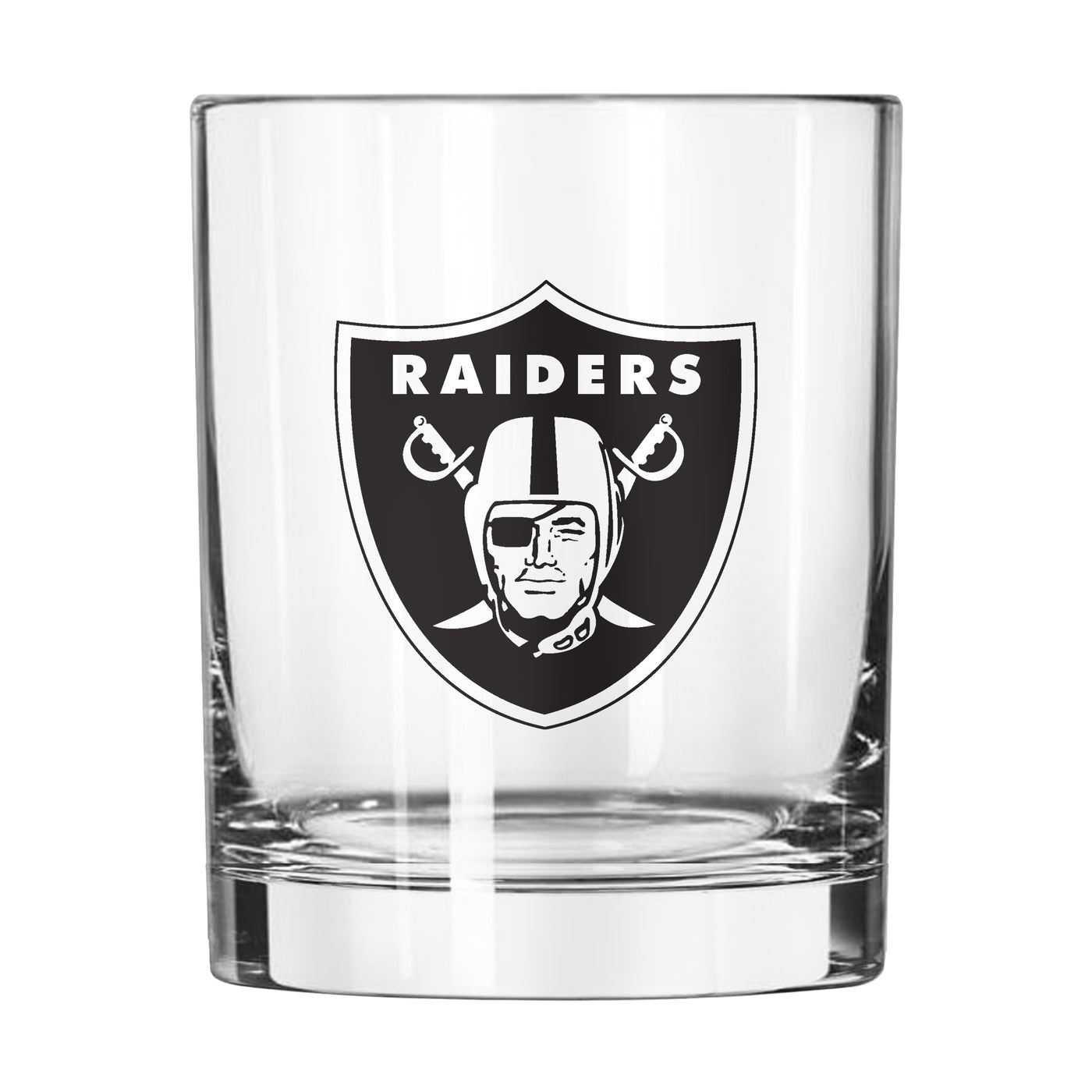 Las Vegas Raiders 14oz Gameday Rocks Glass