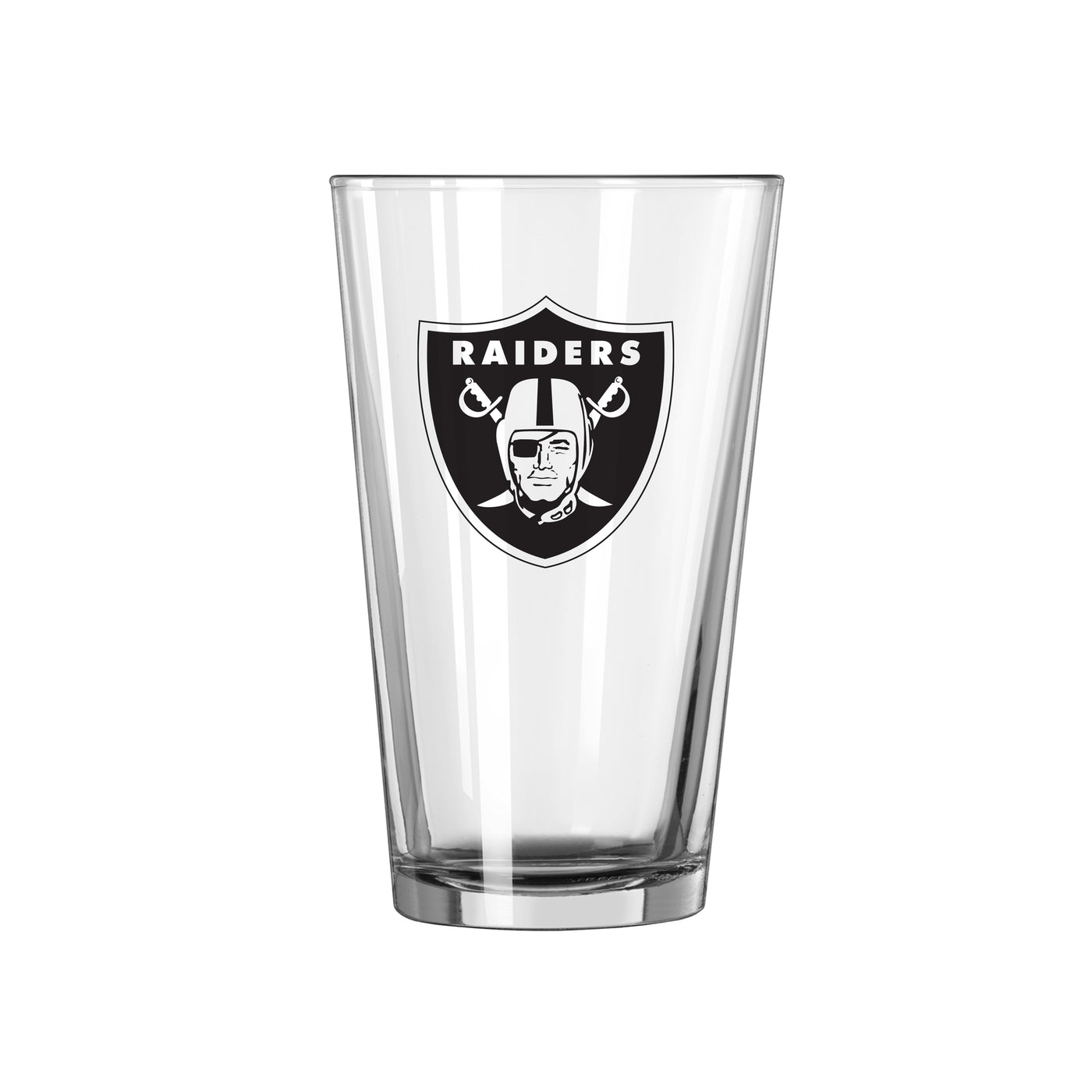 Las Vegas Raiders 16oz "Raiders" Gameday Pint Glass