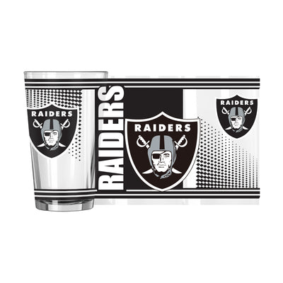 Las Vegas Raiders 16oz Hero Pint Glass