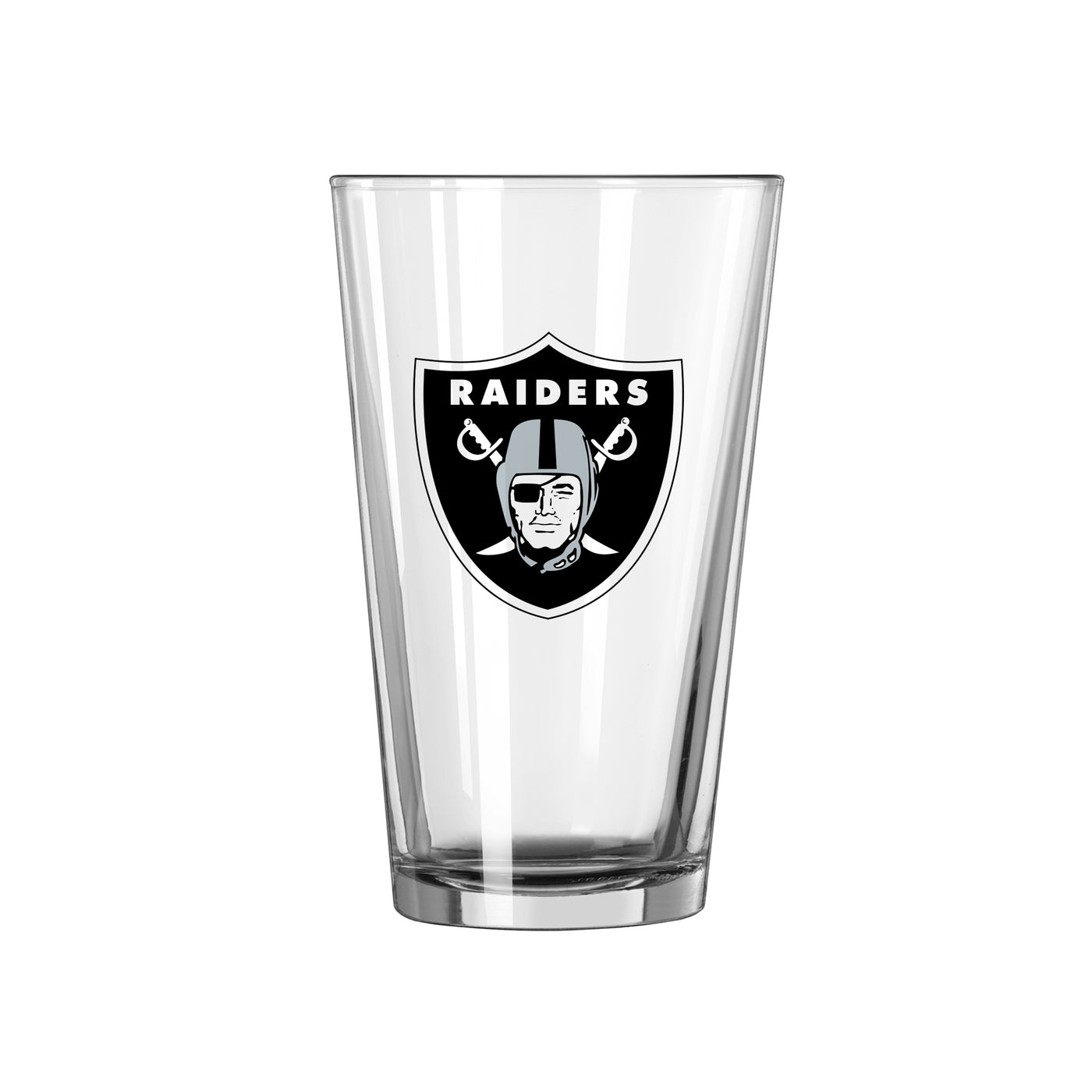 Las Vegas Raiders 16oz Logo Pint Glass
