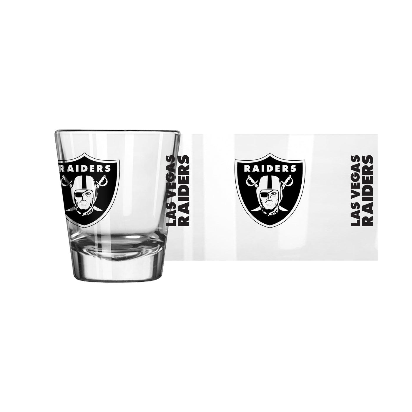 Las Vegas Raiders 2oz Gameday Shot Glass