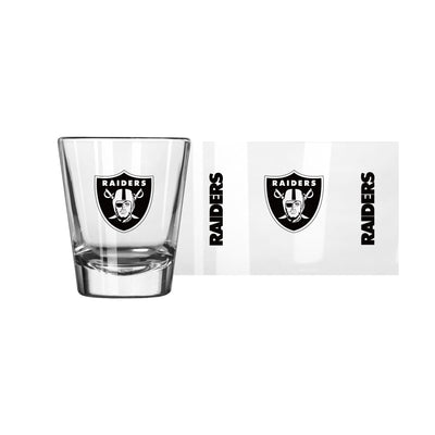 Las Vegas Raiders 2oz "Raiders" Gameday Shot Glass