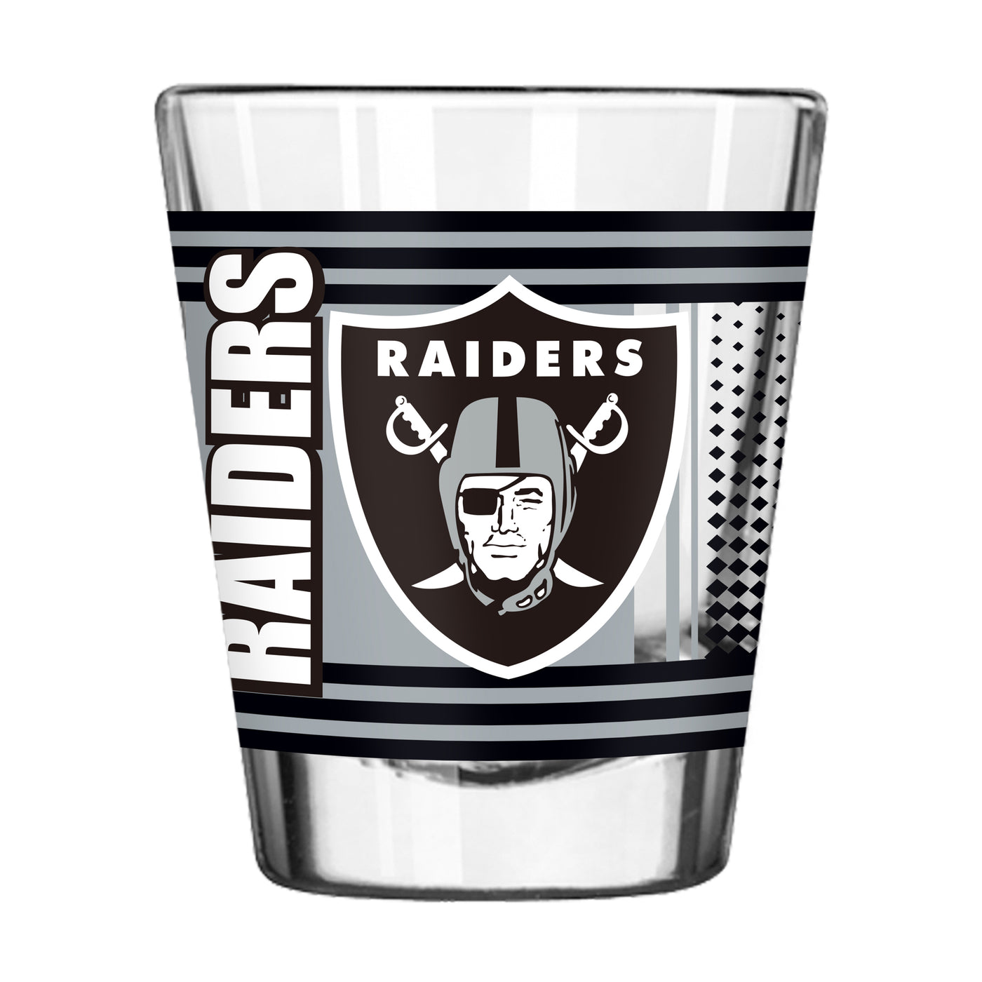 Las Vegas Raiders 2oz Hero Shot Glass