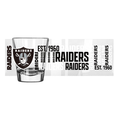 Las Vegas Raiders 2oz Spirit Shot Glass