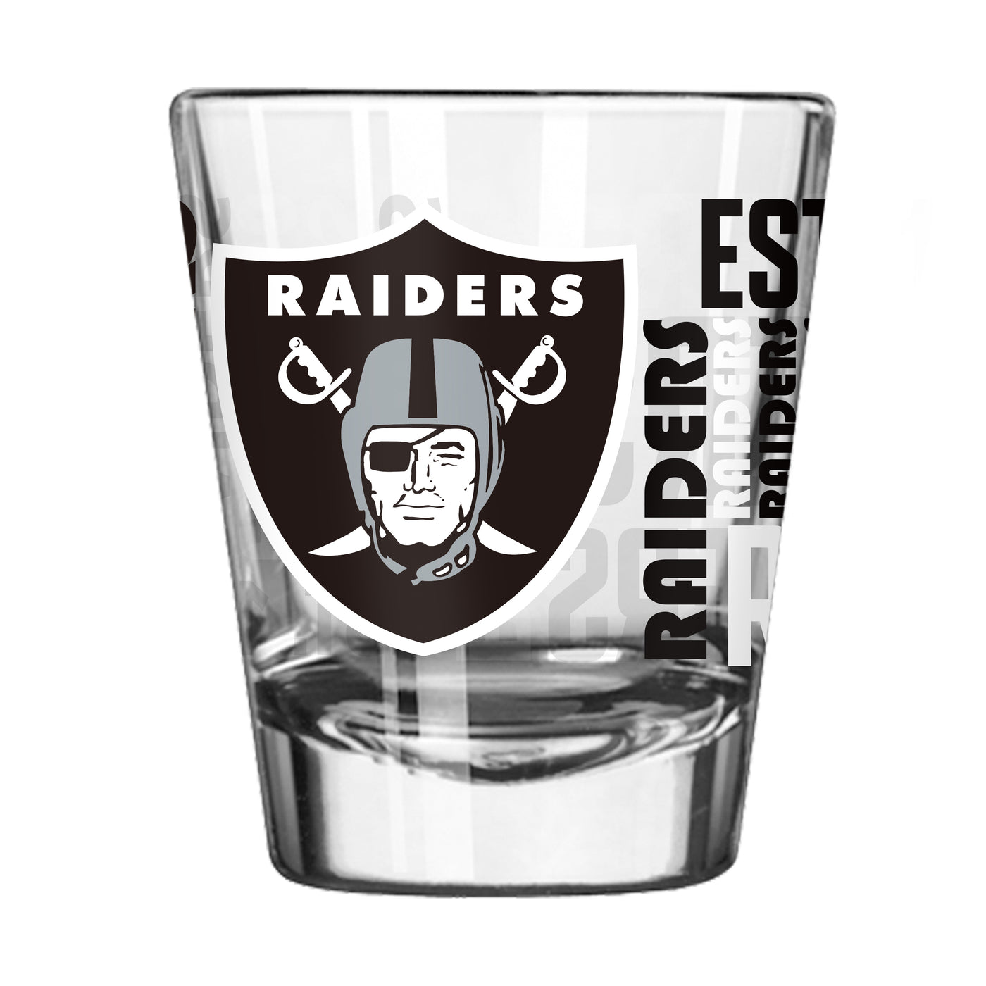 Las Vegas Raiders 2oz Spirit Shot Glass