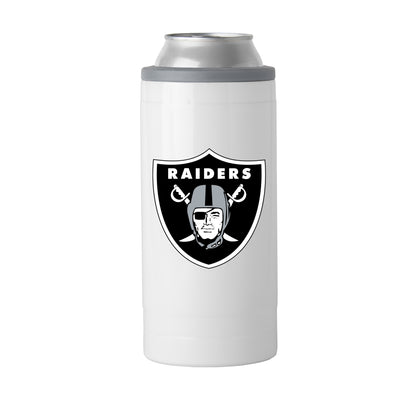Las Vegas Raiders Letterman 12 oz Slim Can Coolie
