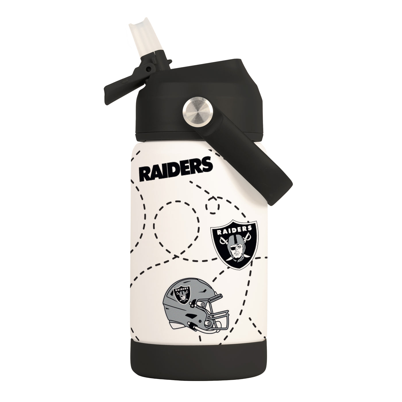 Las Vegas Raiders 12oz Mascot SS Kids Bottle