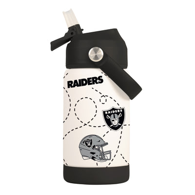 Las Vegas Raiders 12oz Mascot SS Kids Bottle