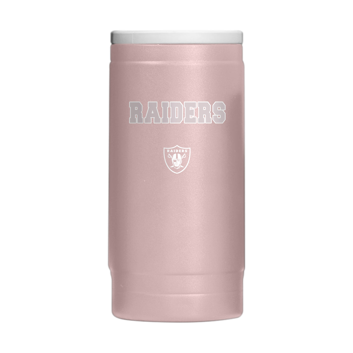 Las Vegas Raiders  Stencil Powder Coat Slim Can Coolie