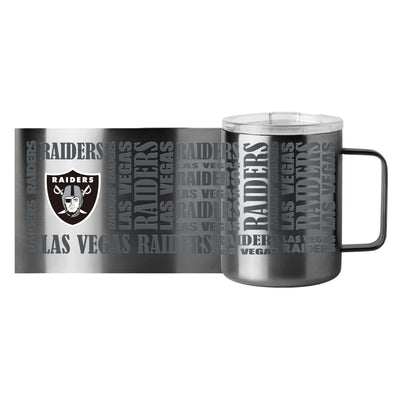 Las Vegas Raiders 15oz Replay Stainless Steel Mug