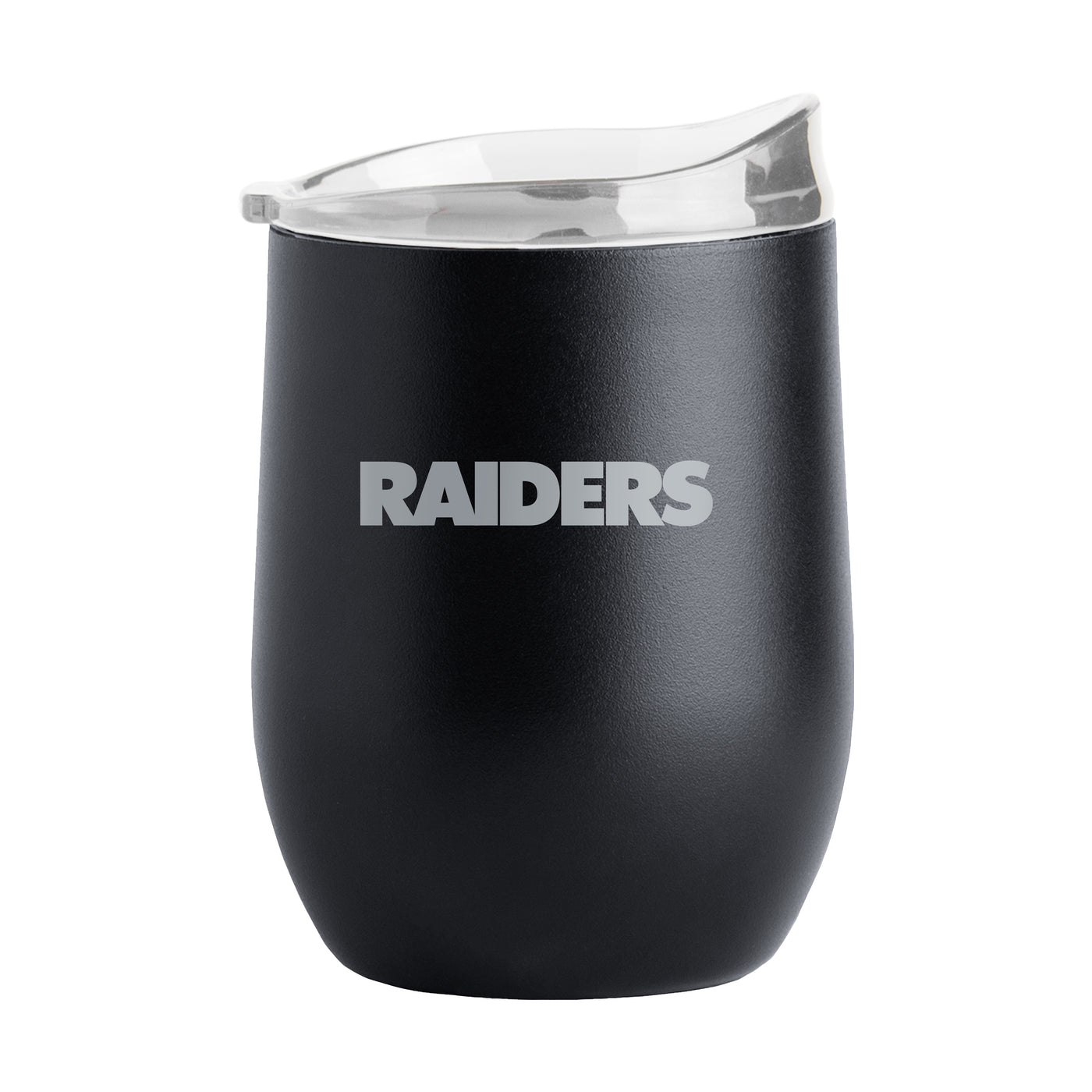 Las Vegas Raiders 16oz Flipside Powder Coat Curved Beverage - Logo Brands