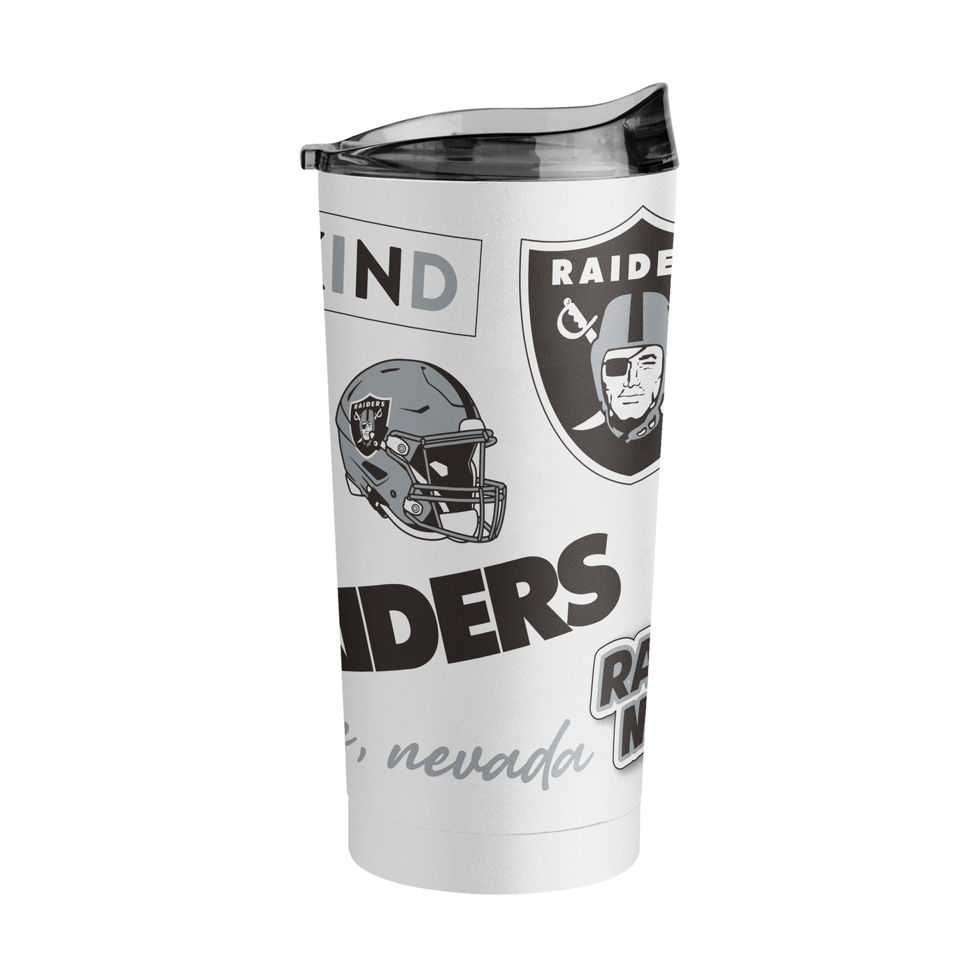 Las Vegas Raiders 20oz Native Powder Coat Tumbler