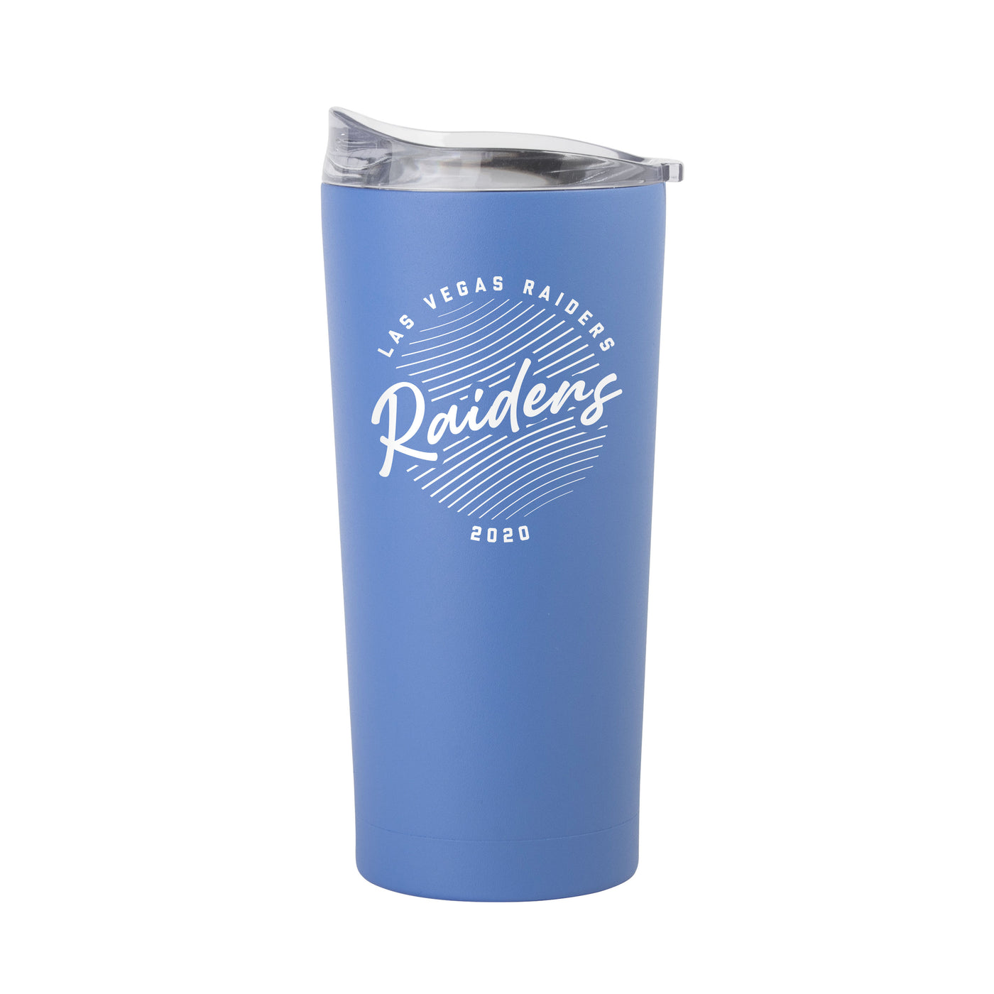Las Vegas Raiders 20oz Retro Script Arctic Powder Coat Tumbler