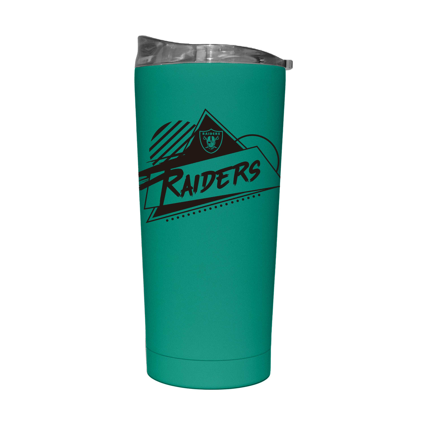 Las Vegas Raiders 20oz Optic Rad Soft Touch Tumbler - Logo Brands