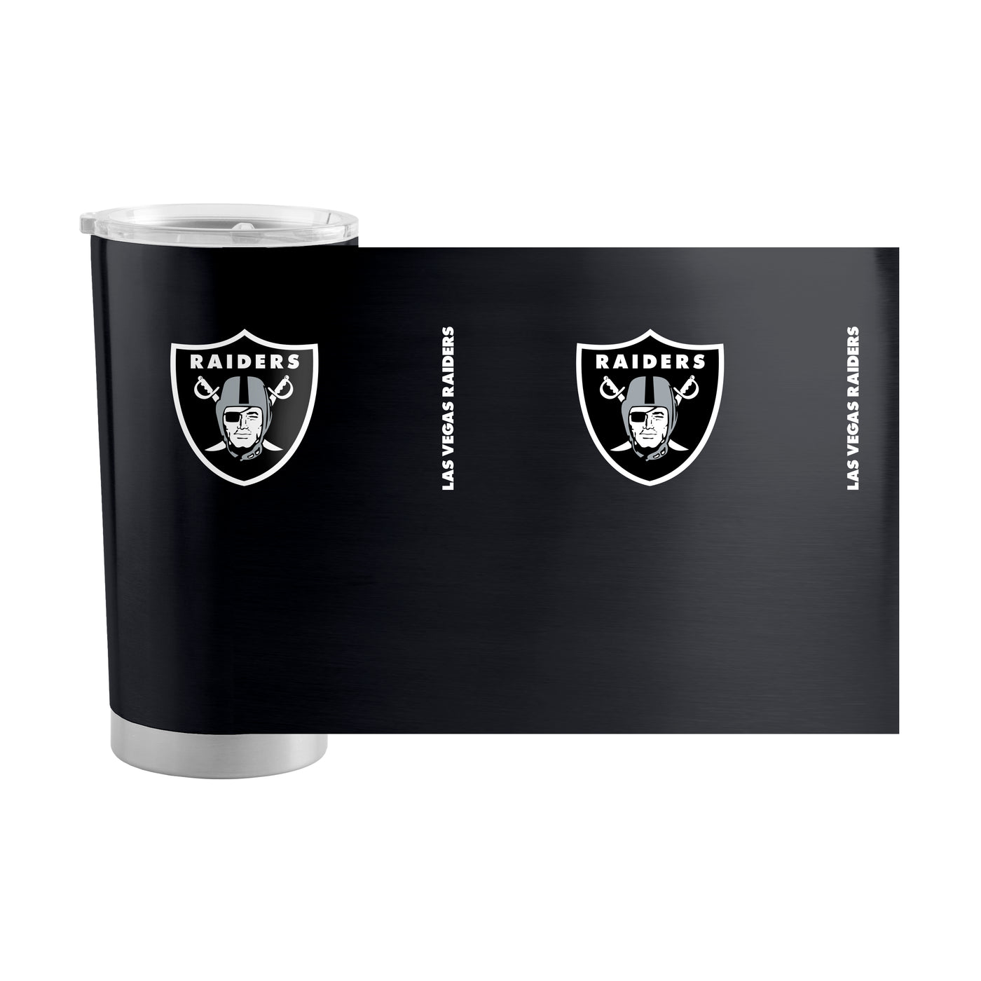 Las Vegas Raiders 20oz Gameday Stainless Steel Tumbler - Logo Brands