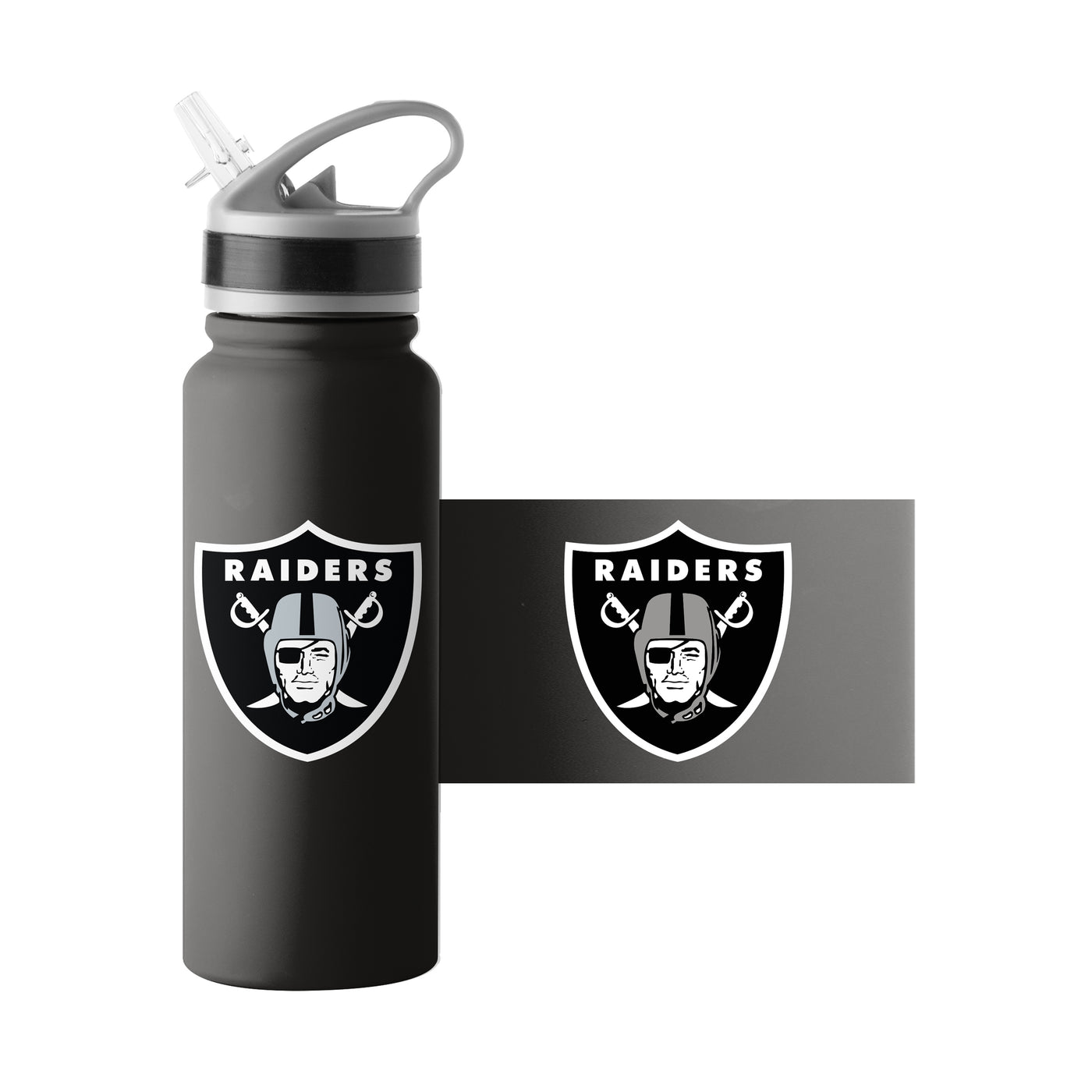 Las Vegas Raiders 25oz Swagger Single Wall Flip Top Bottle