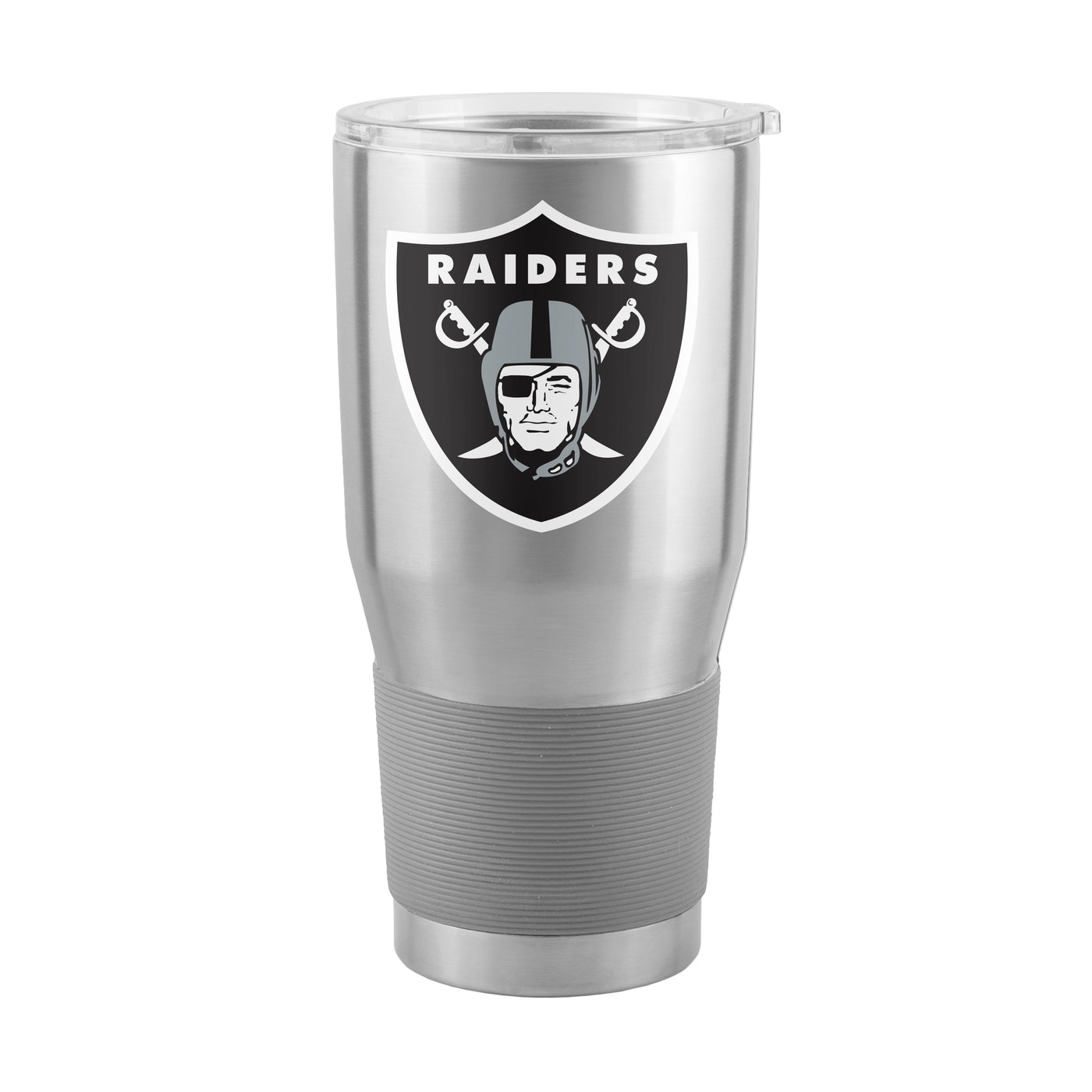 Las Vegas Raiders Silver 30oz Gameday Stainless Steel Tumbler
