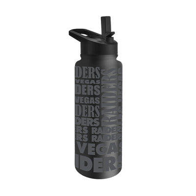 Las Vegas Raiders 34oz Replay Quencher Bottle