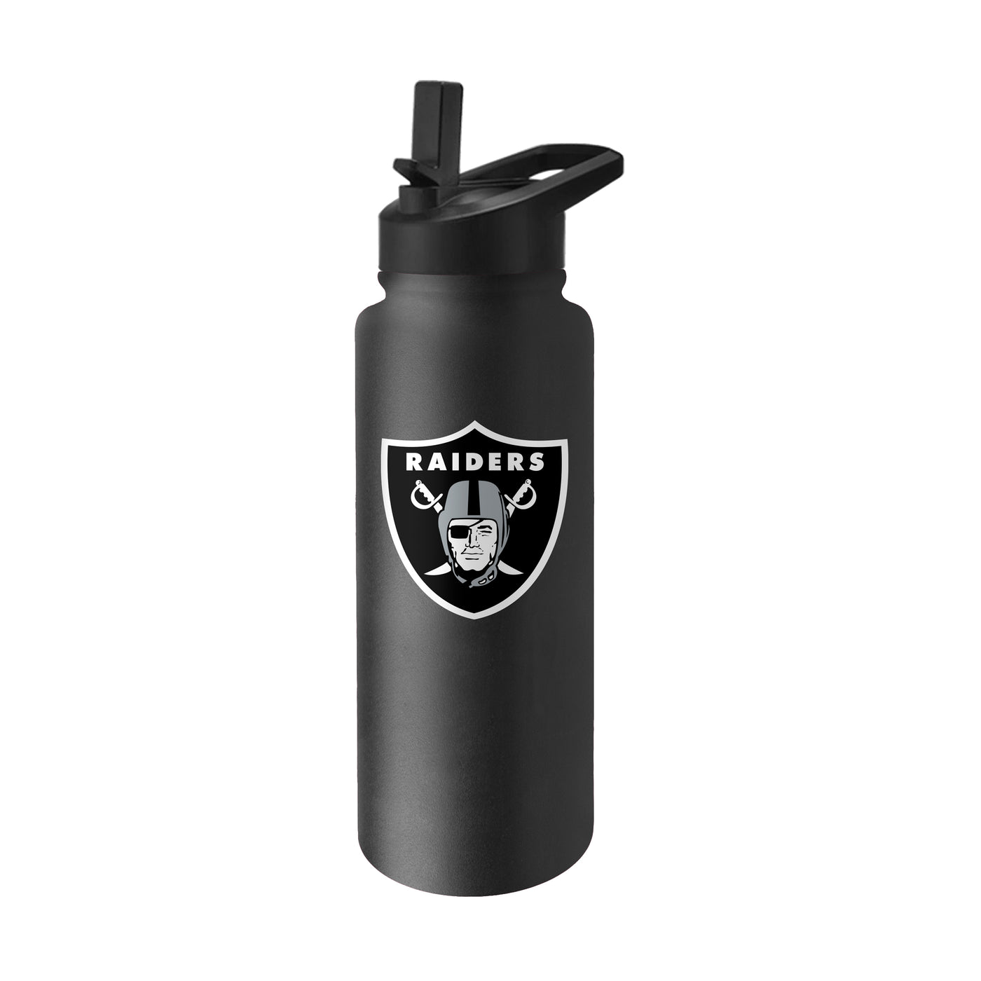 Las Vegas Raiders 34oz Logo Quencher Water Bottle