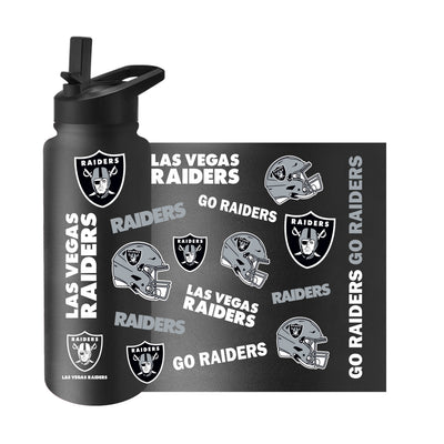 Las Vegas Raiders 34oz Native Quencher Bottle
