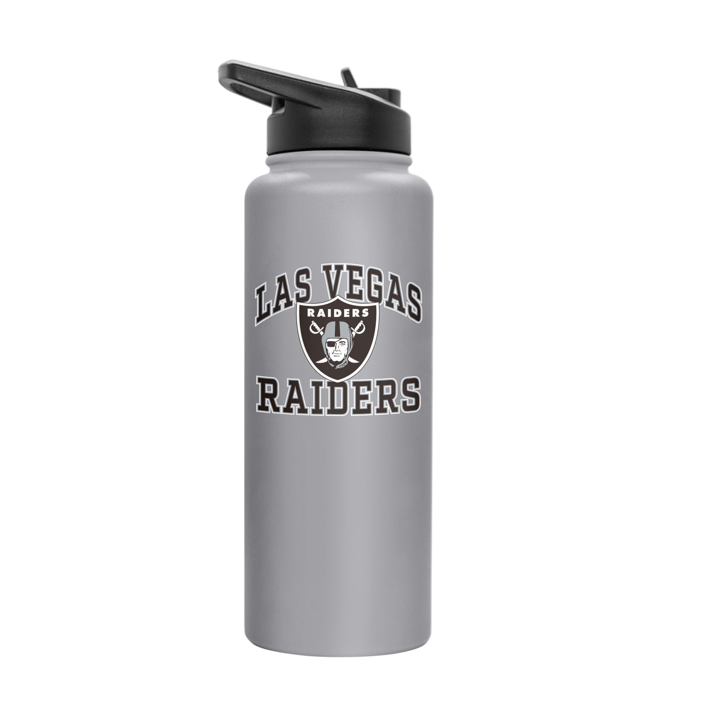 Las Vegas Raiders 34oz Athletic Quencher Bottle - Logo Brands