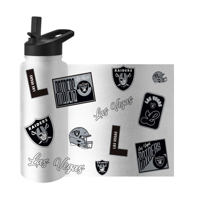 Las Vegas Raiders Dreamweave 34oz Quencher Bottle