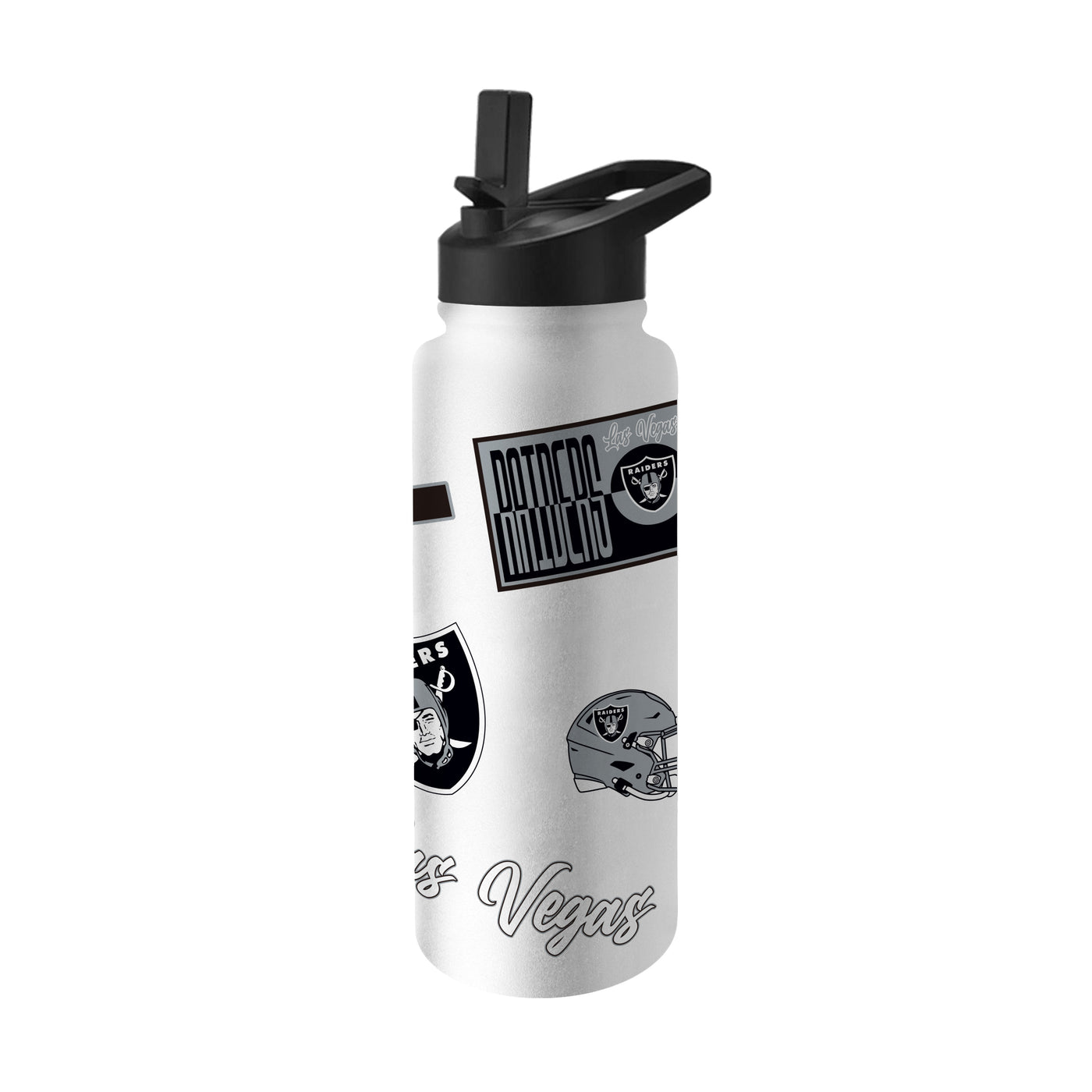 Las Vegas Raiders Dreamweave 34oz Quencher Bottle