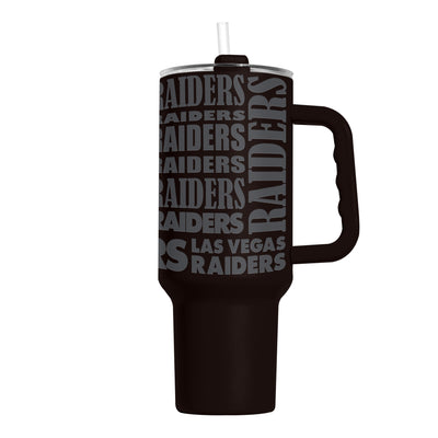 Las Vegas Raiders 40oz Replay Powder Coat Tumbler