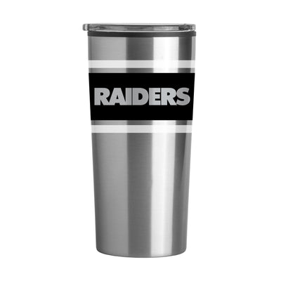 Las Vegas Raiders Stripe 20 oz Fusion Tumbler