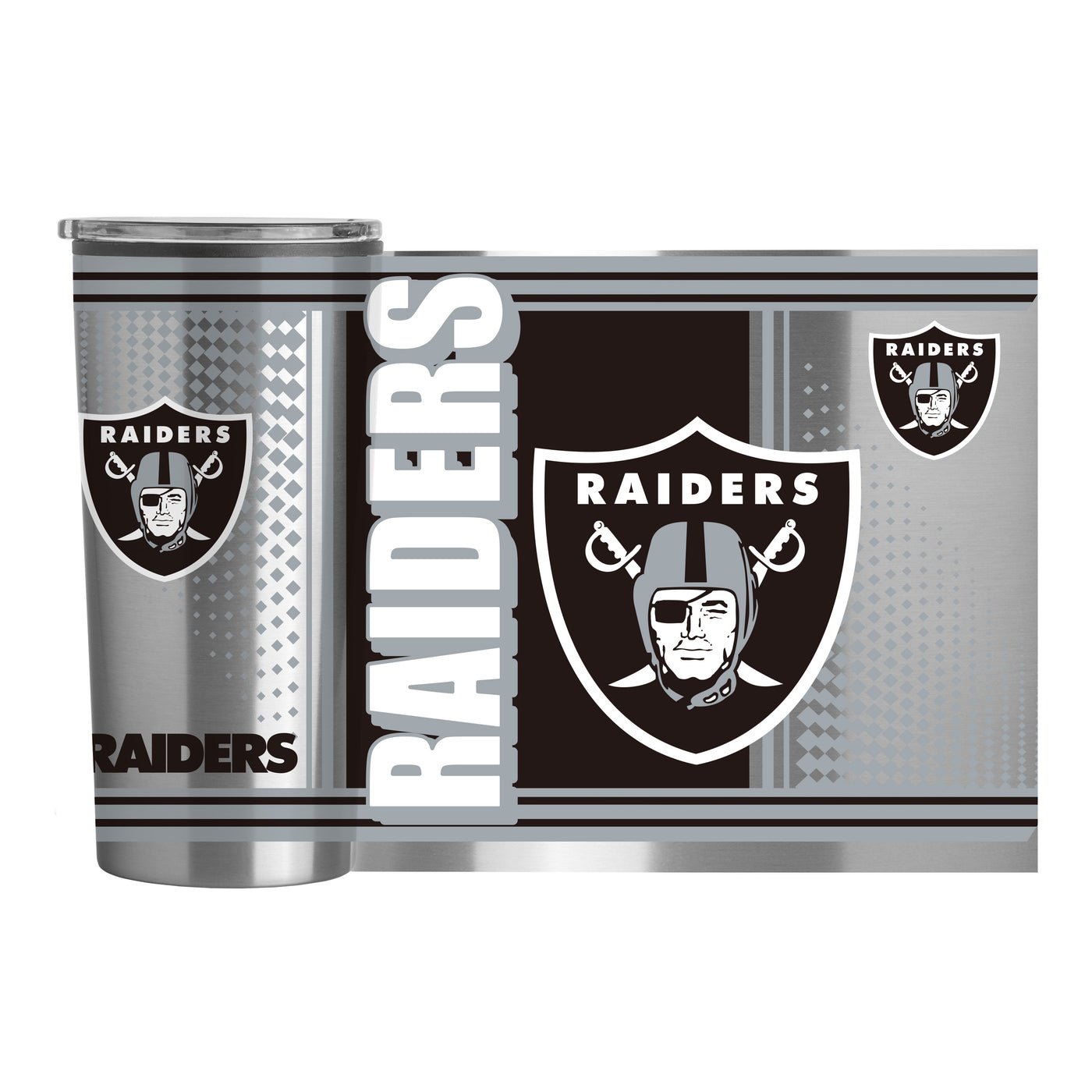 Las Vegas Raiders 20oz Hero Fusion Tumbler