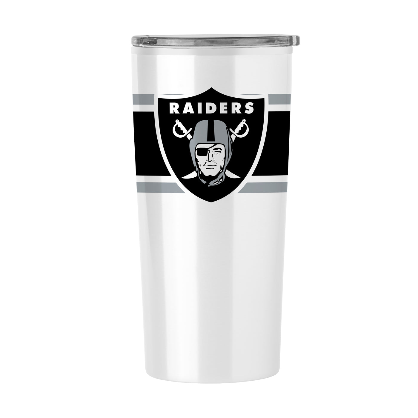 Las Vegas Raiders 20oz Stripe Fusion Tumbler