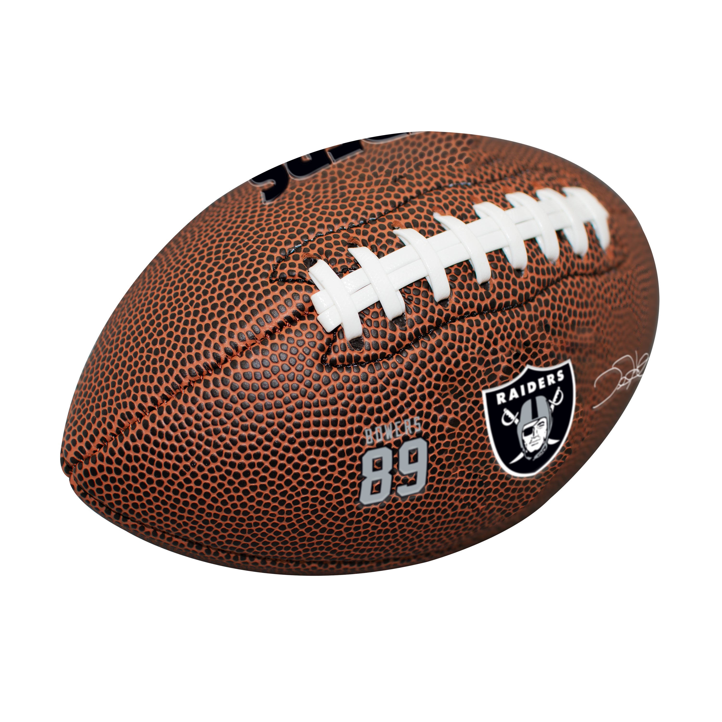 Las Vegas Raiders Players Mini Brock Bowers Size Composite Football