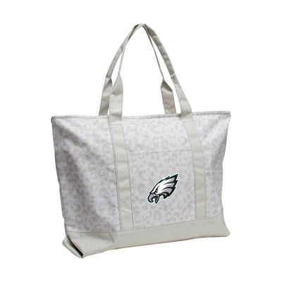 Philadelphia Eagles Leopard Pattern Tote - Logo Brands