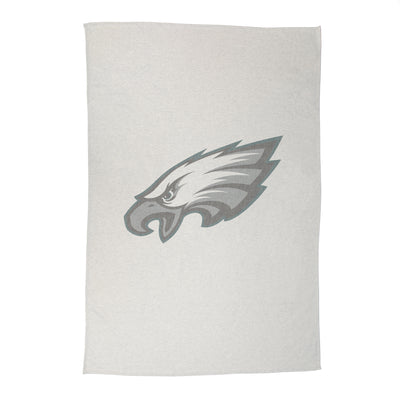Philadelphia Eagles Oversized Logo Sublimated Sweatshirt Blanket