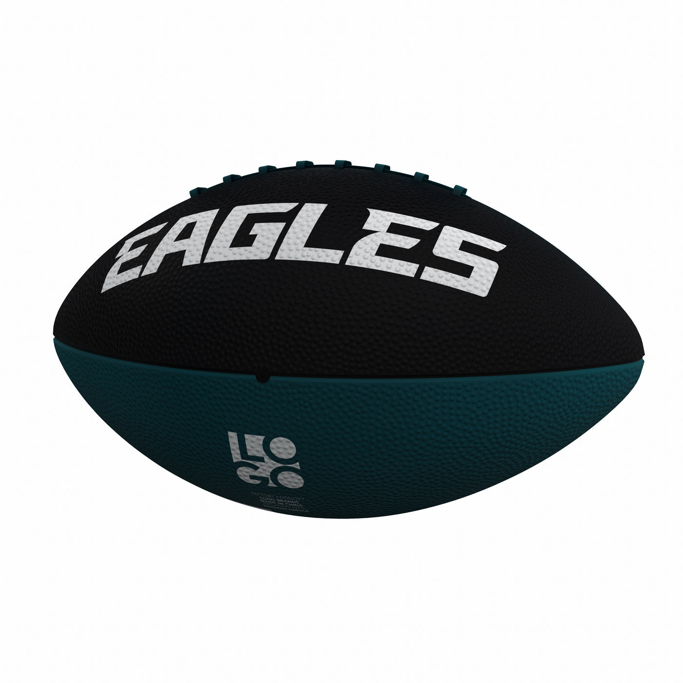 Philadelphia Eagles Pinwheel Logo Junior-Size Rubber Football