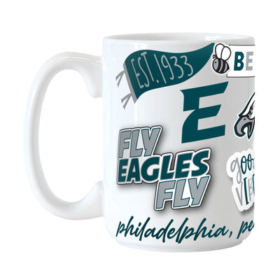 Philadelphia Eagles 15oz Native Sublimated Mug - Logo Brands