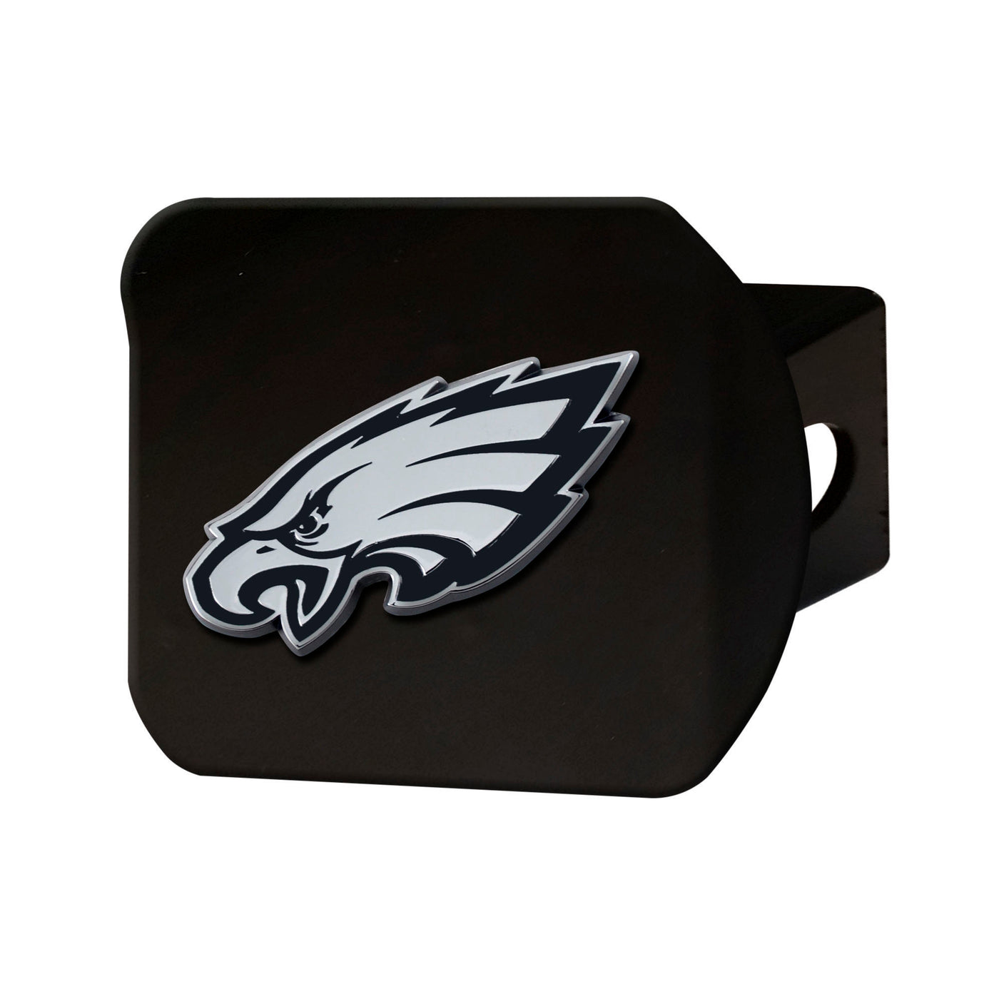 NFL - Philadelphia Eagles Chrome on Black Hitch Cover