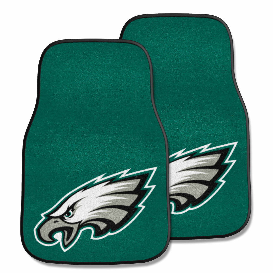 NFL Philadelphia Eagles 2-pc Carpet Car Mat Set