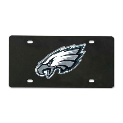 NFL - Philadelphia Eagles Black Diecast License Plate