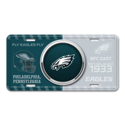 NFL - Philadelphia Eagles Embossed Metal License Plate