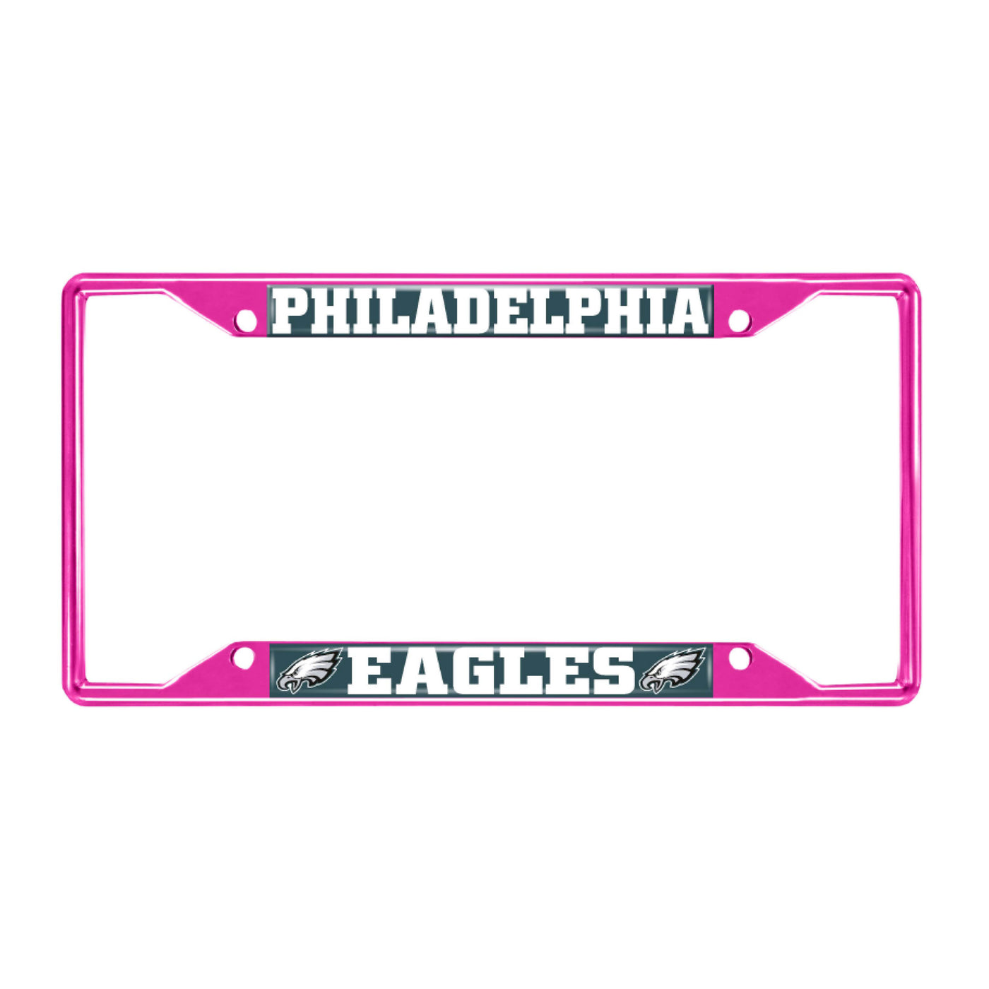 NFL - Philadelphia Eagles-Pink License Plate Frame