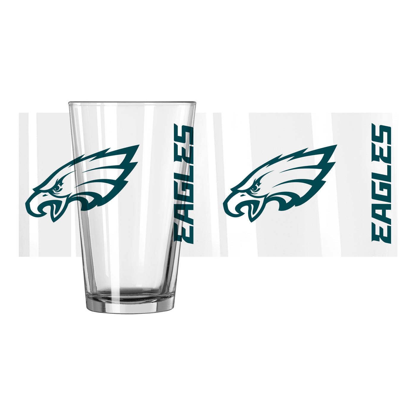 Philadelphia Eagles 16oz Gameday Pint Glass - Logo Brands