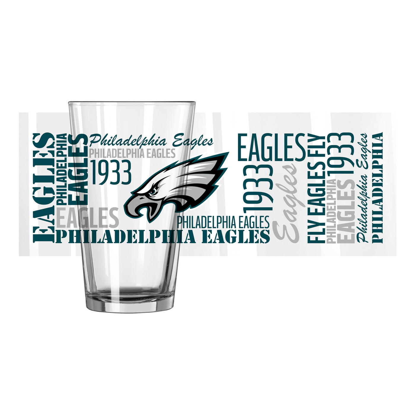 Philadelphia Eagles 16oz Spirit Pint Glass