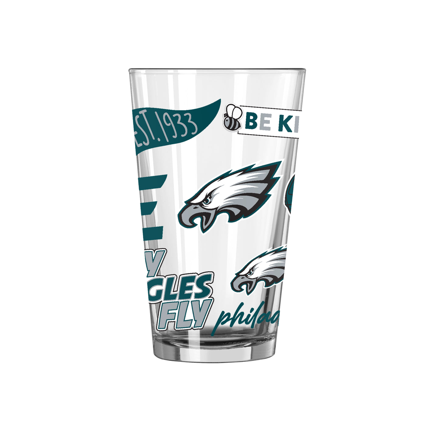Philadelphia Eagles 16oz Native Pint Glass