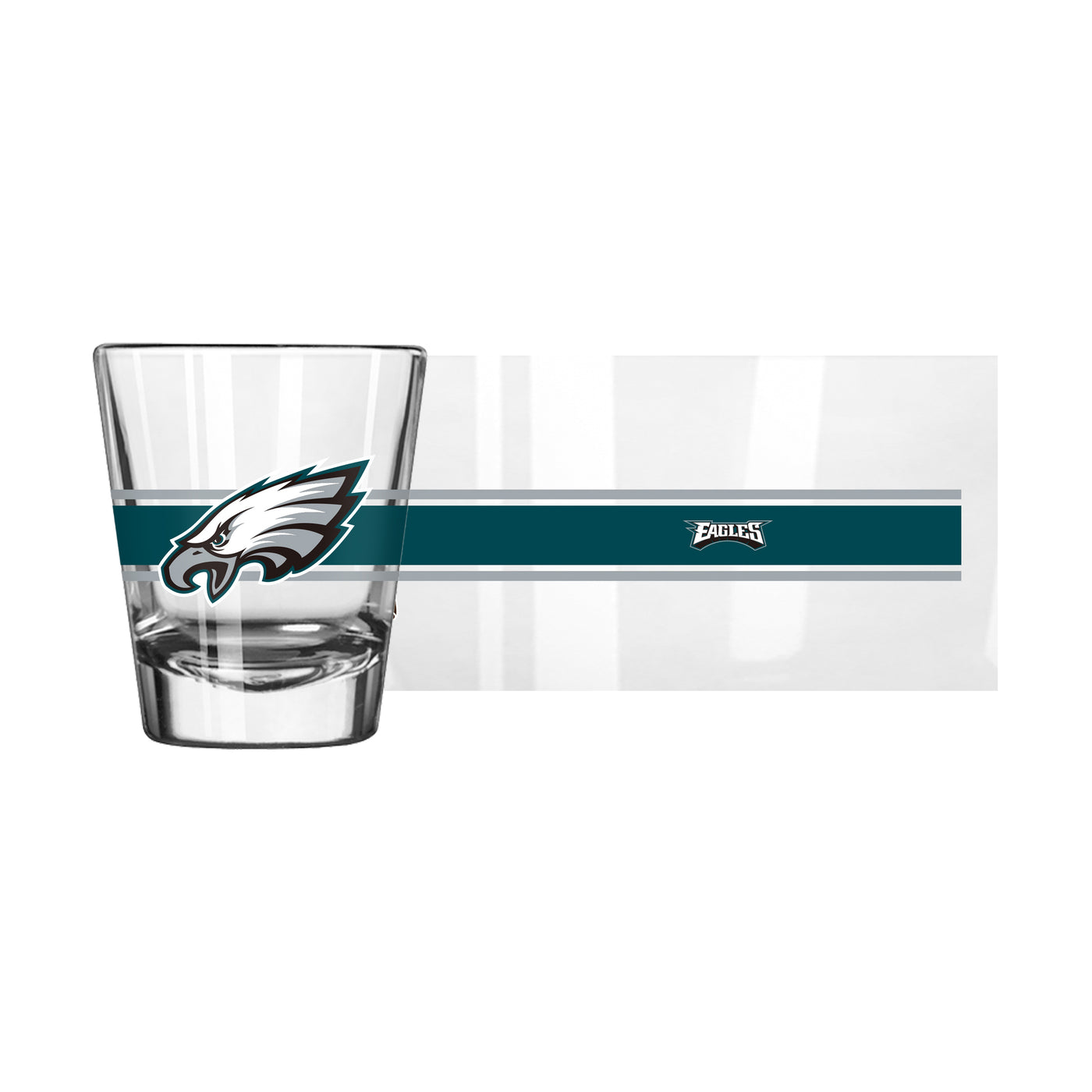 Philadelphia Eagles 2oz Stripe Shot Glass