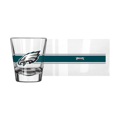 Philadelphia Eagles 2oz Stripe Shot Glass