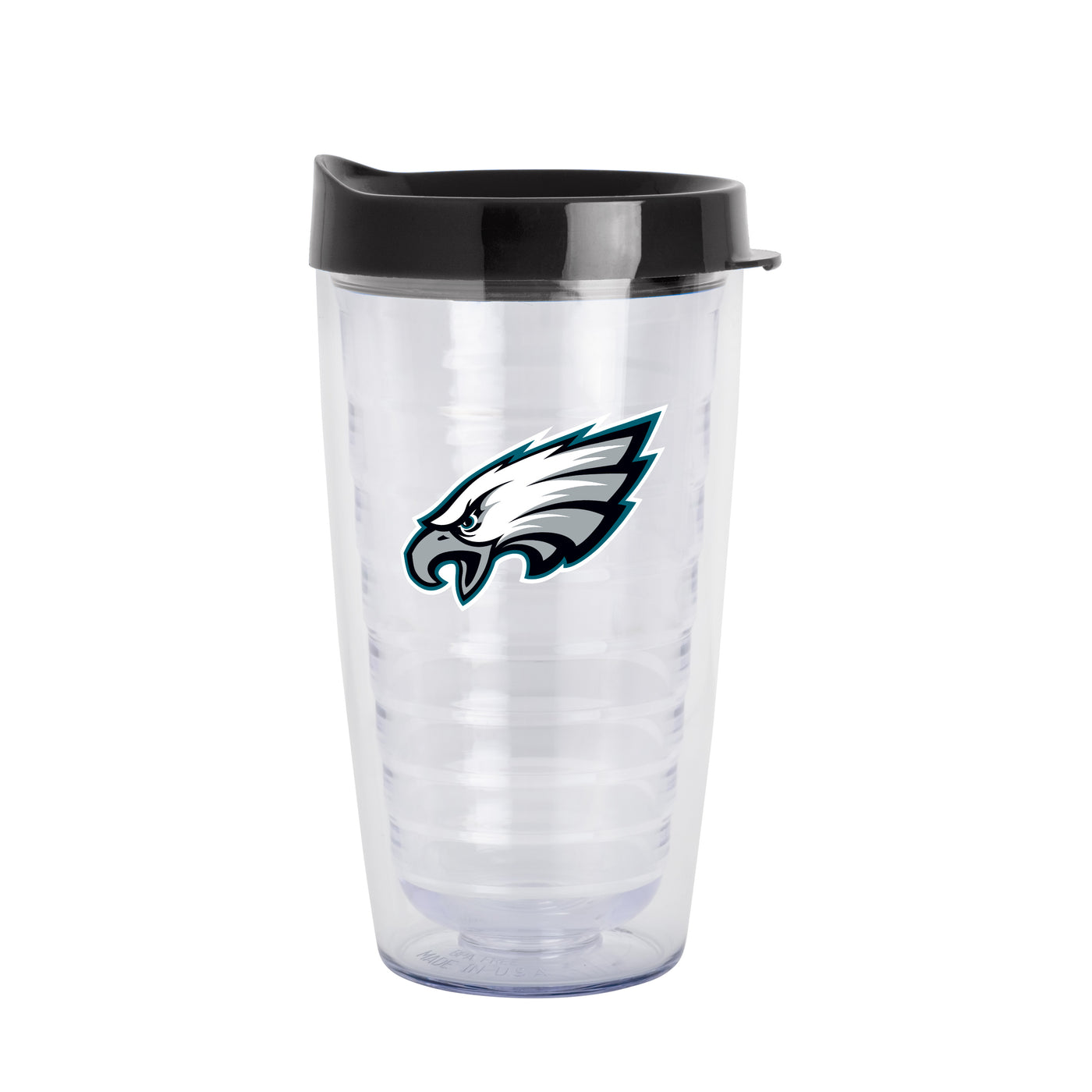 Philadelphia Eagles 16oz Flipside Dbl Wall Clear Tumbler