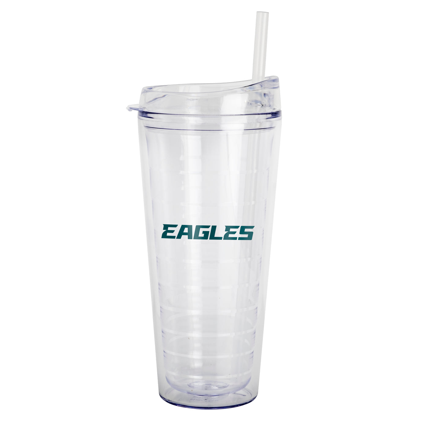 Philadelphia Eagles 22oz Flipside Dbl Wall Clear Tumbler