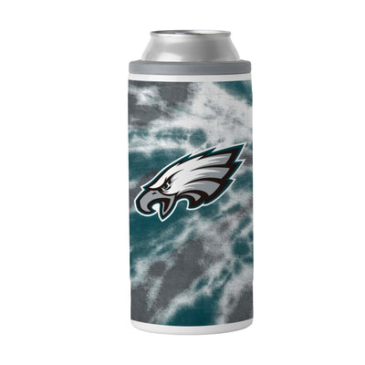 Philadelphia Eagles 12oz Tie Dye Slim Can Coolie